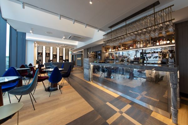 Stil F1 Acoustic Ceiling at bar